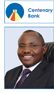 Centenary Bank of Uganda's Managing Director  Fabian Kasi